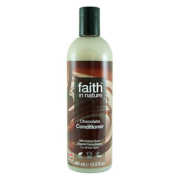 Кондиционер для волос для темных и черных волос Faith in nature с маслом Какао 250 мл